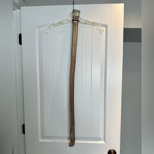 Michael Kors belt with braid detail